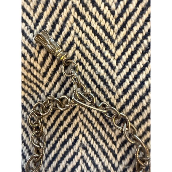 Vintage Gold Peacock Pendant Necklace With Enamel Detailing & Chain - Picture 5 of 9